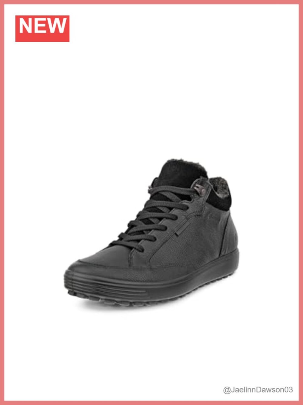ECCO Soft 7 Warm-lined Gore-tex Waterproof Ankle Boot Lace-Up Leather